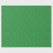 Papier Cadeau Lively Green Dot Patterns for Organic Design (Plat)