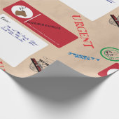 Papier Cadeau Livraison de Noël ! (Coin)