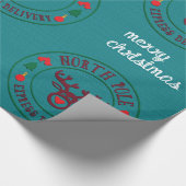 Papier Cadeau Livraison d'Express au pôle Nord (Coin)