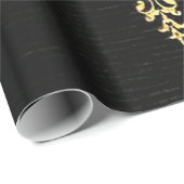 Papier Cadeau Livre attaché en cuir (Coin rond)