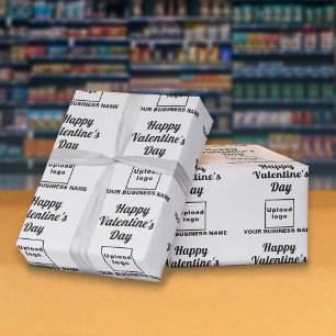 Papier Cadeau Livre blanc Valentine Business
