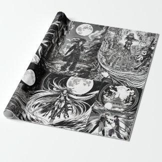 Papier Cadeau Livre de coloriage Anime