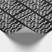 PAPIER CADEAU LIVRE DE TRAVAIL NERD BINAIRE (Coin)