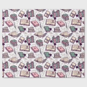 Papier Cadeau Livres