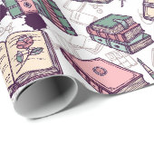 Papier Cadeau Livres (Coin rond)