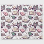 Papier Cadeau Livres (Plat)