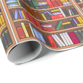 Papier Cadeau Livres (Coin rond)