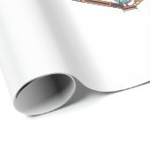 Papier Cadeau Livres cool Lecture Hommes Femmes Livre Lover Lite (Coin rond)