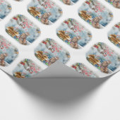 Papier Cadeau Livres gratuits pour Noël (Coin)