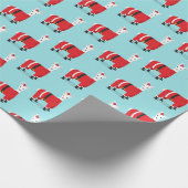 Papier Cadeau Llama Père Noël Noël (Coin)