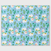 Papier Cadeau Llamas (Plat)