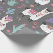 Papier Cadeau Llamas (Coin)