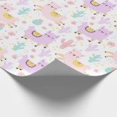 Papier Cadeau Llamas (Coin)