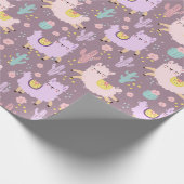 Papier Cadeau Llamas (Coin)