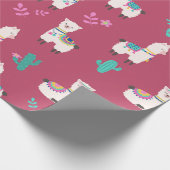 Papier Cadeau Llamas (Coin)