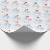 Papier Cadeau Llamas de Noël  (Coin)