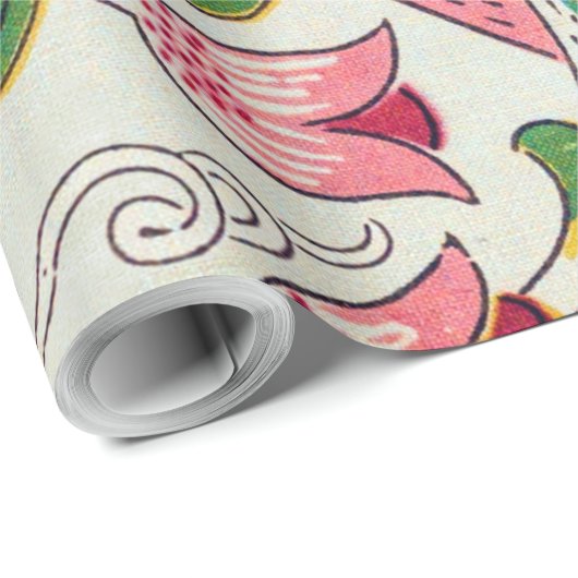 Papier Cadeau Lodden, William Morris (Coin rond)