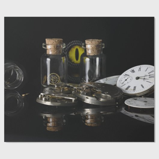 Papier Cadeau L'oeil attentif (Plat)