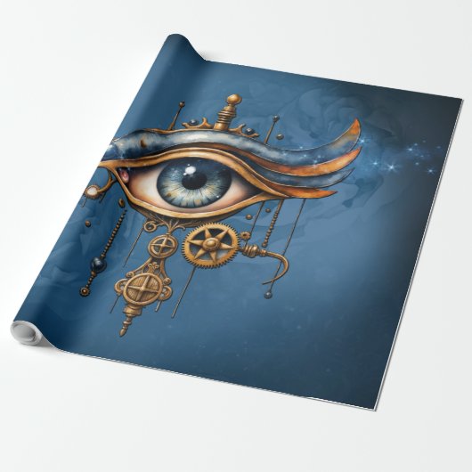 Papier Cadeau L'oeil de l'univers (Déroulé)