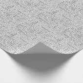 Papier Cadeau LOGISTIQUE motif avec mots (Coin)