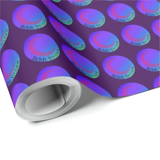 Papier Cadeau Logo BeMe Studios (Coin rond)