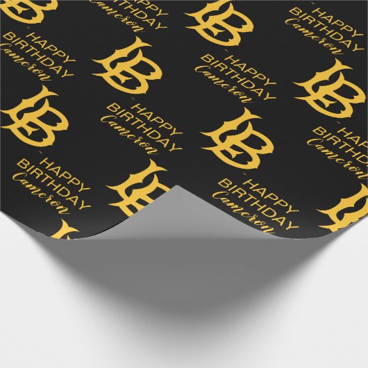 Papier Cadeau Logo de Long Beach State (Coin)