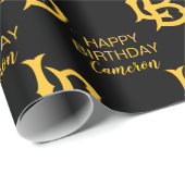 Papier Cadeau Logo de Long Beach State (Coin rond)