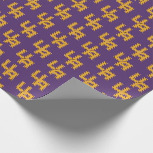 Papier Cadeau Logo de l'Université d'Albany Initials (Coin)