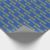 Papier Cadeau Logo de l'Université Kettering (Coin)