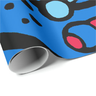 Papier Cadeau Logo de patchs de mission Mir-Cassiopee