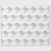 Papier Cadeau Logo de votre entreprise Marque promotionnelle (Plat)