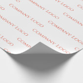 Papier Cadeau Logo d'entreprise personnalisé (Coin)