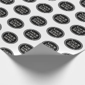 Papier Cadeau Logo d'entreprise personnalisé (Coin)