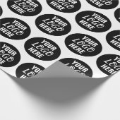 Papier Cadeau Logo d'entreprise personnalisé (Coin)