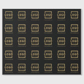 Papier Cadeau Logo d'entreprise promotionnel couleur personnalis (Plat)