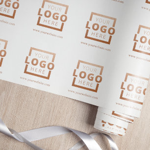 Papier Cadeau Logo d'entreprise promotionnel couleur personnalis