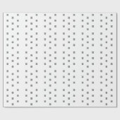 Papier Cadeau Logo d'entreprise simple et petits éléments texte (Plat)