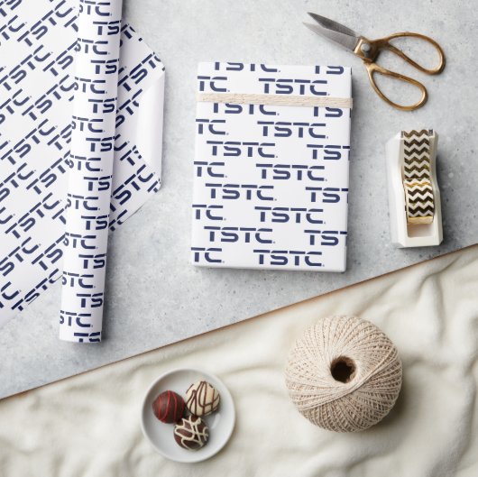 Papier Cadeau Logo du bloc du TSTC (Artisanat)