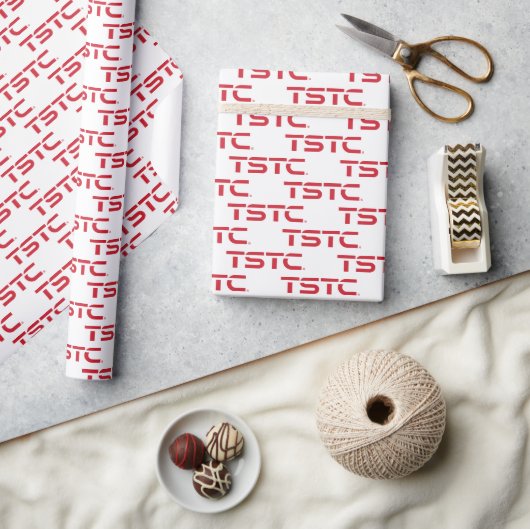 Papier Cadeau Logo du bloc du TSTC (Artisanat)