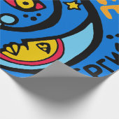 Papier Cadeau Logo du patch de mission Mir-Cassiopee (Coin)