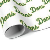 Papier Cadeau Logo du Script Dons (Coin rond)