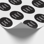 Papier Cadeau Logo personnalisé (Coin)