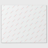 Papier Cadeau logo personnalisé  (Plat)