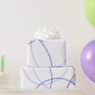 Papier Cadeau Logo personnalisé simple et élégant ici société