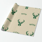 Papier Cadeau Logo Sambhur avec BUCKS en Arrière - plan Hive  (Déroulé)
