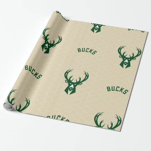 Papier Cadeau Logo Sambhur avec BUCKS en Arrière - plan Hive (Déroulé)