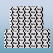 Papier Cadeau Logo simple Motif d'entreprise