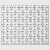 Papier Cadeau Logo texte du Collège Casper (Plat)