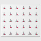 Papier Cadeau Logo vétérinaire (Plat)