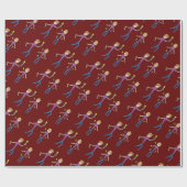 Papier Cadeau Loi sur le vol de couteaux (Plat)